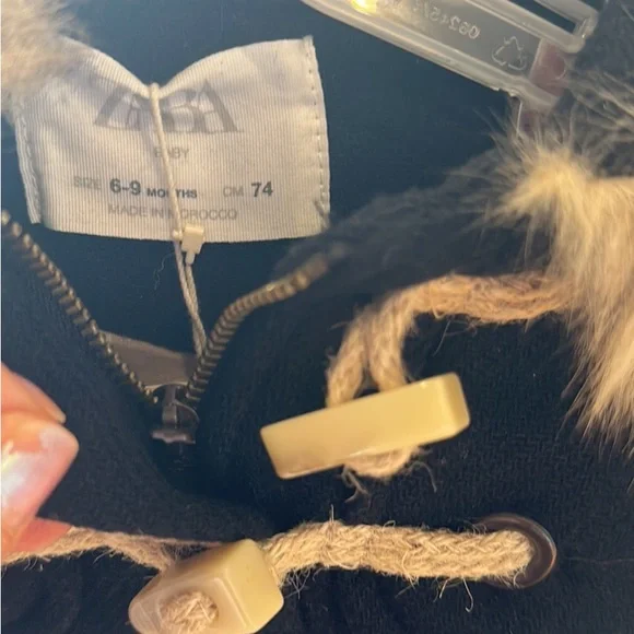 Zara baby coat (6-9 months) - Picture 2 of 4